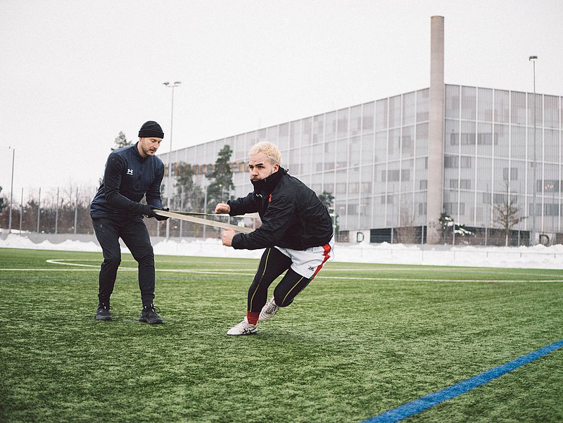 Sporttraining im Freien