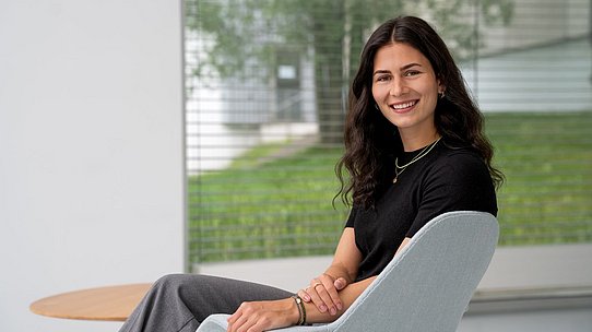 Leichtathletin und Studentin Antonia Gmünder