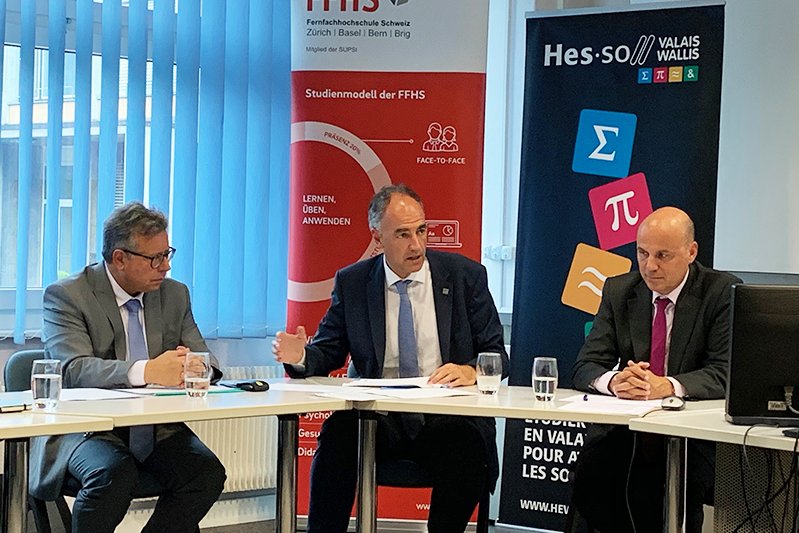 Neue Kooperation zwischen FFHS und HES-SO Valais-Wallis Neue Kooperation zwischen FFHS und HES-SO Valais-Wallis