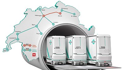 Das Megaprojekt «Cargo Sous Terrain» ist visionär und nachhaltig