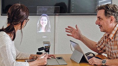 «Per Hologramm ins Meeting»