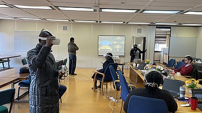 Forschende der FFHS pilotieren Virtual Reality Anwendung LAVIR in Südafrika