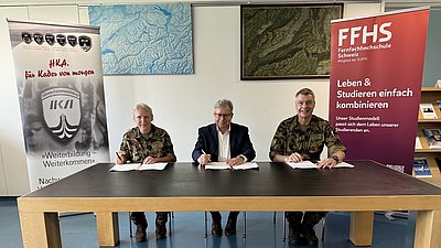 Militärische Kaderausbildung wird an der FFHS angerechnet