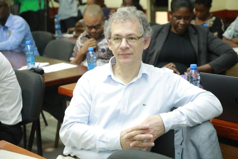 Prof. Dr. Egon Werlen als Teilnehmer während einer Rede. (Foto: ZVG)